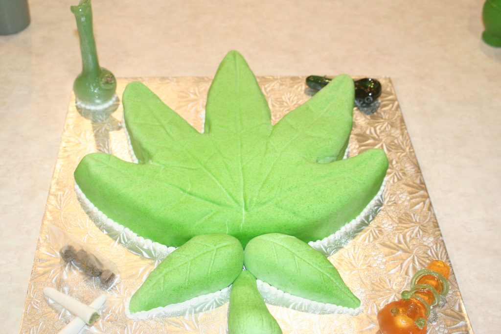 how to make weed cake