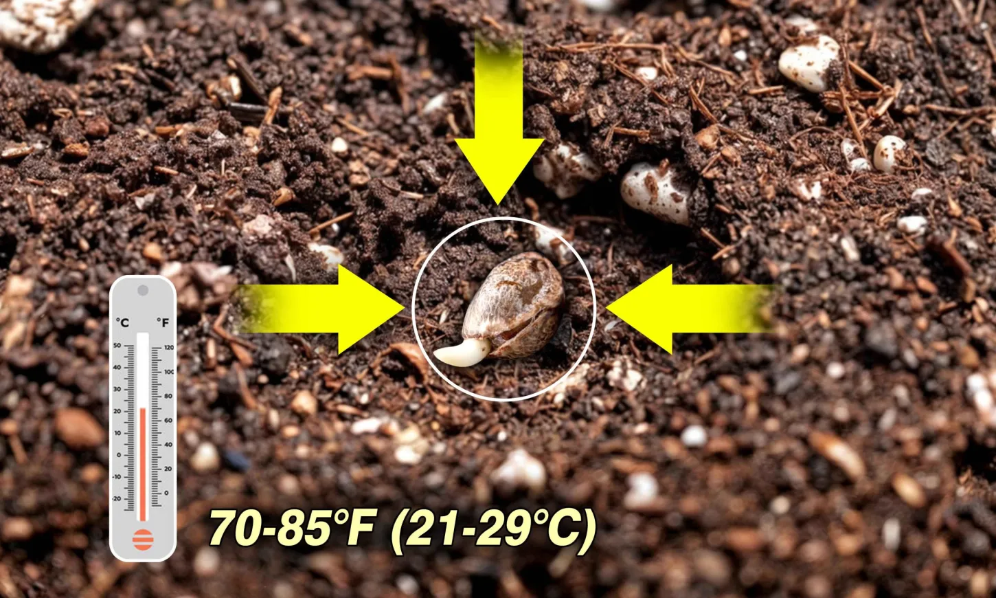 cannabis seeds not germinating